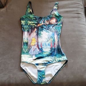 BlackMilk Alice in Wonderland bathing suit